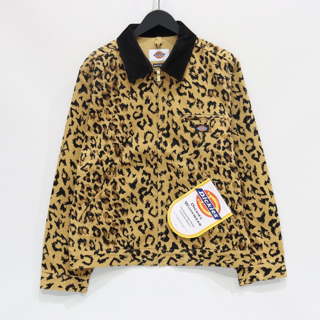 DICKIES | LEOPARD WORK JACKET #BEIGE [25SS-WMO-DC03]