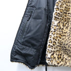 WILD THINGS | LEOPARD FUR HAPPY VEST ( TYPE-1 ) #BEIGE [26FW-WMO-WT05]