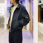 Reversible Flight Jacket #Black [SD25F-JK05]
