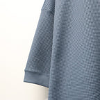 TECH THERMAL CREW S/S #SMOKE BLUE [BE-33026]