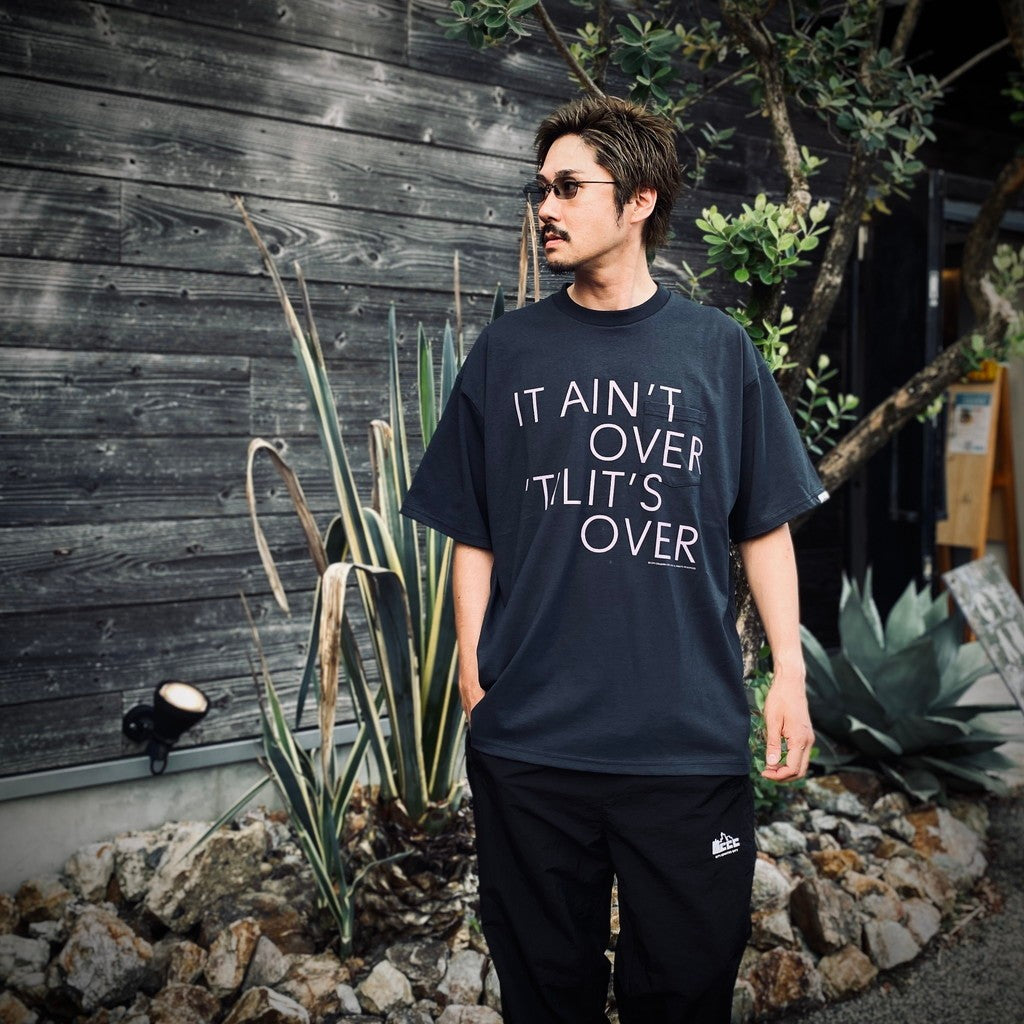 COTTON POCKET T-SHIRTS_AINT OVER #C GRAY [CCC-253T005]