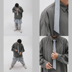 “MA-Z3” Mode Architekt 刺繡襯衫 #IRON [GOOPI-24AW-OCT-01]