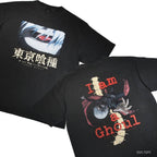 東京喰種 | 短袖T卹（金木研 BACK BORN）#黑色 [TTGM25SM004]