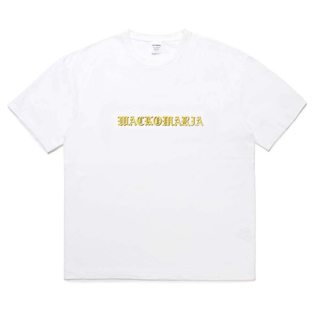 WASHED HEAVY WEIGHT CREW NECK T-SHIRT ( TYPE-12 ) #WHITE [25SS-WMT-WT12]