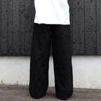 P1-S Black Pants-Standard #Black [GOOPI-26SS-JUL-02]