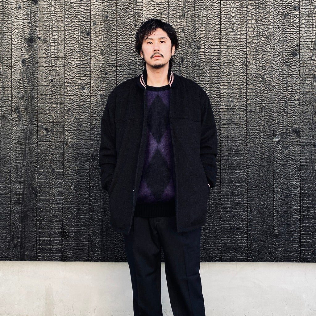 CAR CLUB JACKET -A- ( TYPE-1 ) #BLACK [25FW-WMO-BL04] – cocorozashi