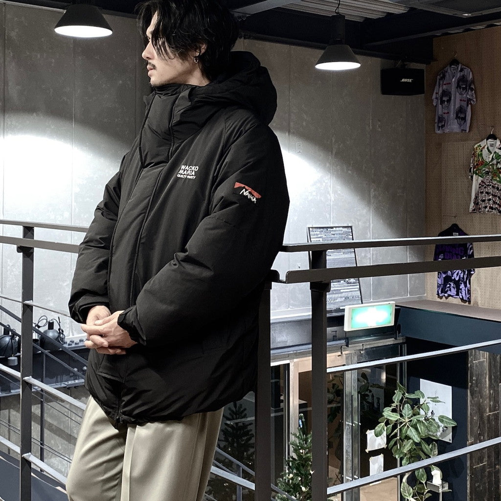 wt_NANGA | MOUNTAIN BELAY COAT -TYPE 1- #BLACK [23FW-WMO-NA01] - BLACK / S