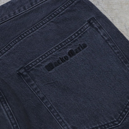 WASHED DENIM PANTS #BLACK [24FW-WMP-PT01]