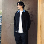 SWITCHING SHIRT L/S #BLUE [26FWE-WMS-OC05]