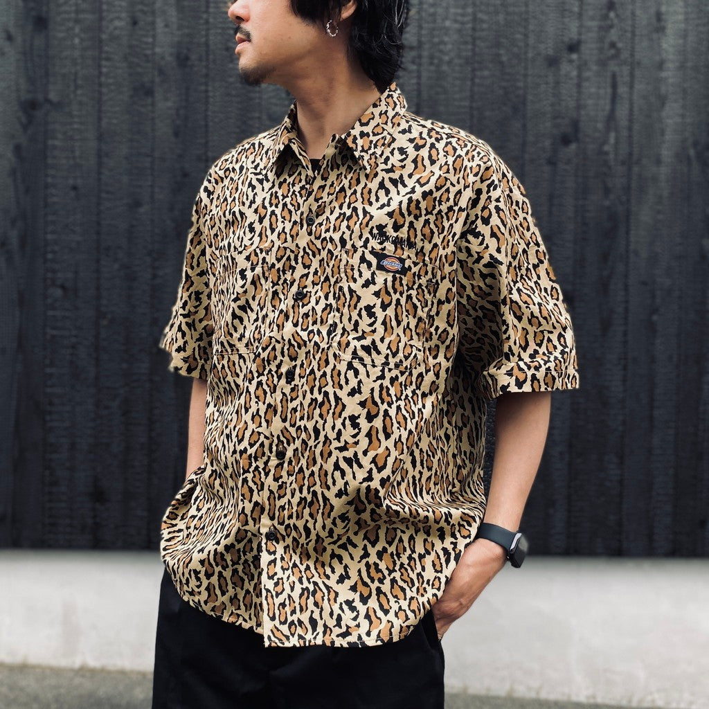 DICKIES | WORK SHIRT ( TYPE-2 ) #LEOPARD [26SS-WMS-DC02]