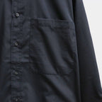 TECH REGULAR STRIPE SHIRT L/S #BLACK [BE-81025]