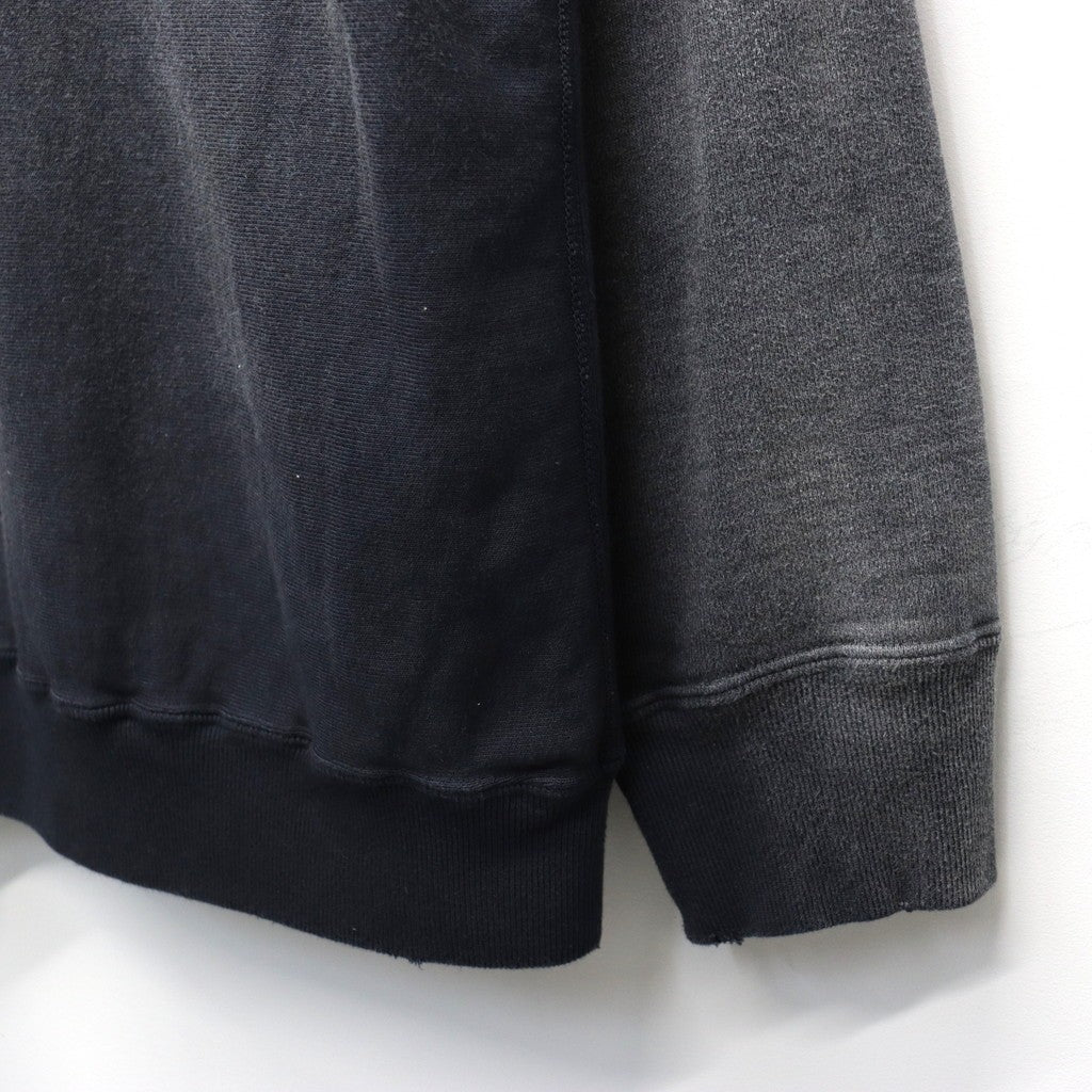 U.S. AIR FORCE EAGLE SWEATSHIRT AGED #AGED BLACK [BW252-UAES]