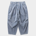 FLOCKY DENIM BALLOON PANTS #Blue [FW26-B10]