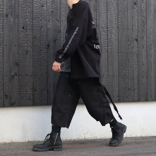 Easy Work Short With Garment Dyed (ITALIAN AIRFORCE TABLE CLOTH) #BLACK [M-P3-PT11]