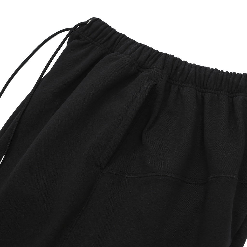 COMFORTABLE EASY SWEAT SHORTS #BLACK [HOD26-01-PT011]