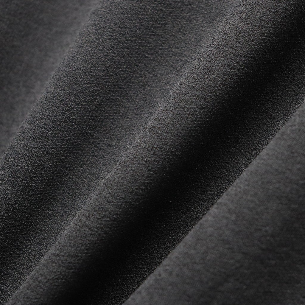 S/S Crepe Weave Tee #K / ブラック [NT32637]
