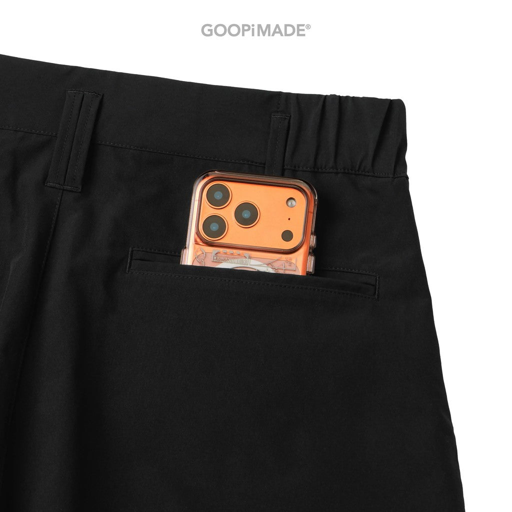 WX-P1 Zip-Extentsion Wide Trousers #Black [GOOPI-26SS-MAY-01]