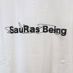 SauRas Being | S/S T-SHIRT #White [SS25-SRB04]