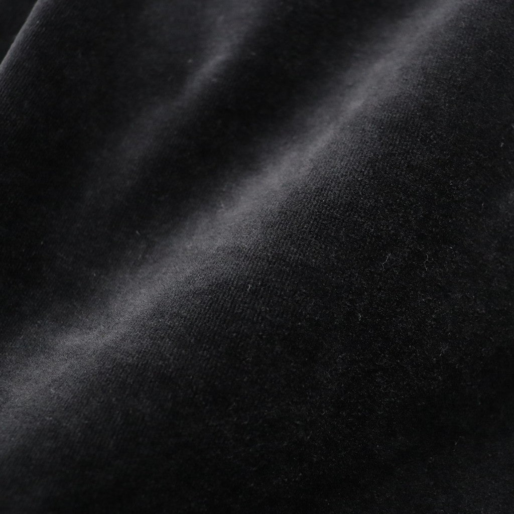 VELOUR BIG SHORTS #Black [SS26-B07]
