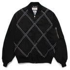WOLF'S HEAD | 50'S JACKET #BLACK-GRAY [WOLFSHEAD-WM-BL17]