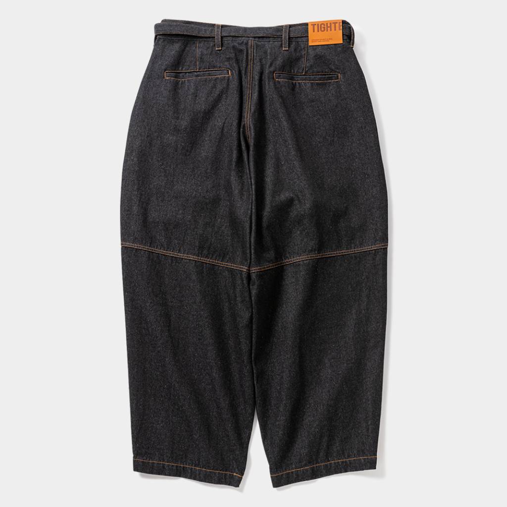 DENIM BALLOON PANTS #Black [SS26-B05]