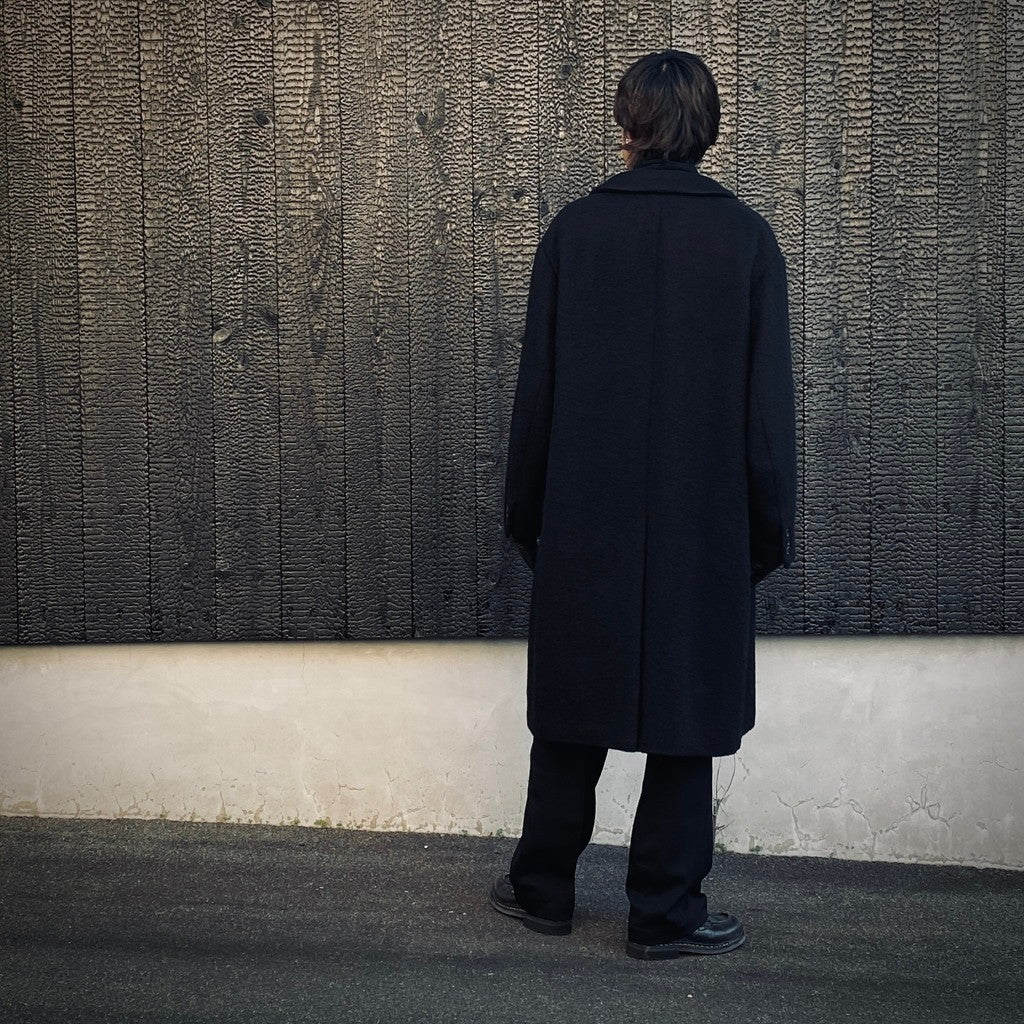 BAL COLLAR COAT ( TYPE-2 ) #BLACK [25FW-WMO-CO02]