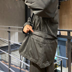 TECH LOOSE 2B JACKET TWILL #CHARCOAL [BJ-55024W]