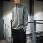 TECH HALFZIP STAND JACKET #CHARCOAL [BJ-60025]