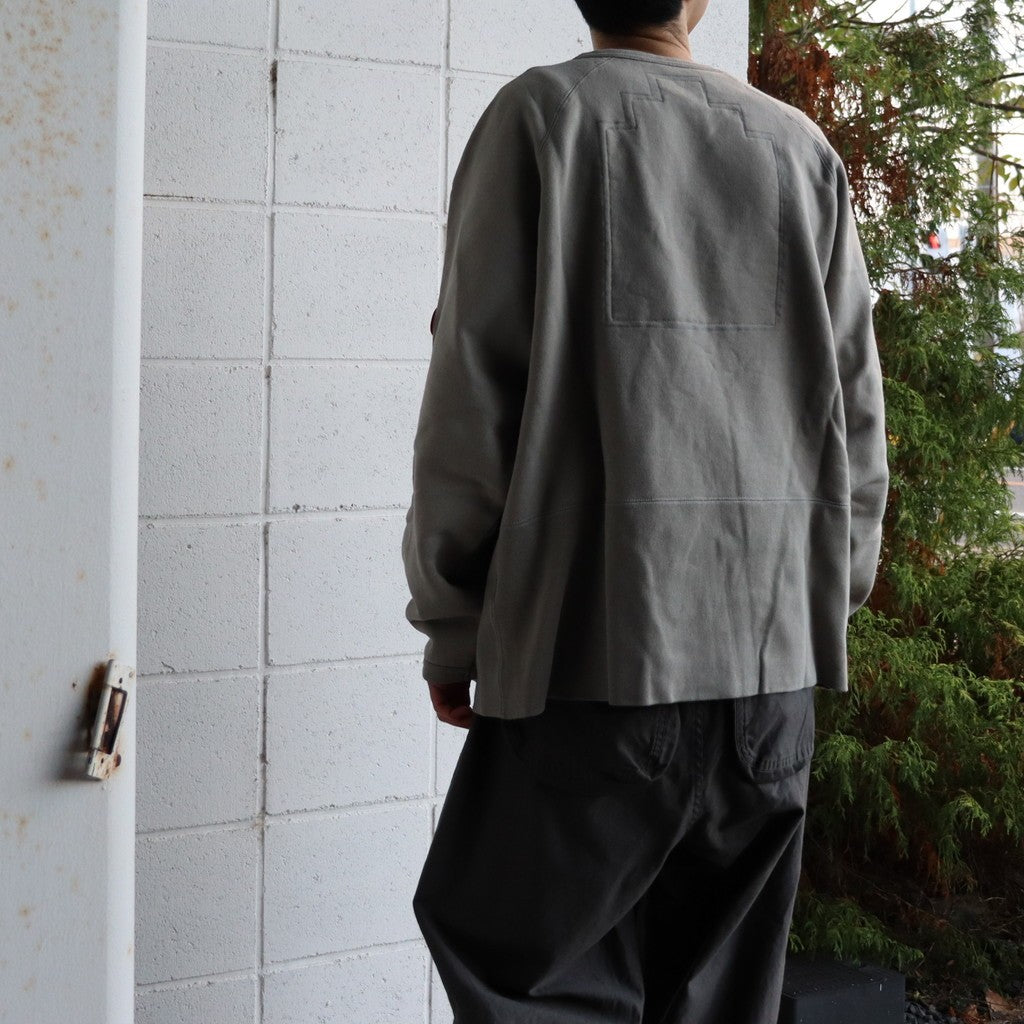 半片羅紋圓領衫 #卡其色 [CES28CS06]