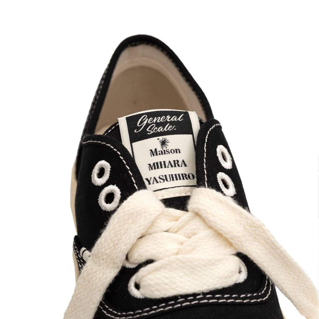 KIEFER / PAST Sole Canvas Low-Top Sneakers #BLACK [S14FW703]