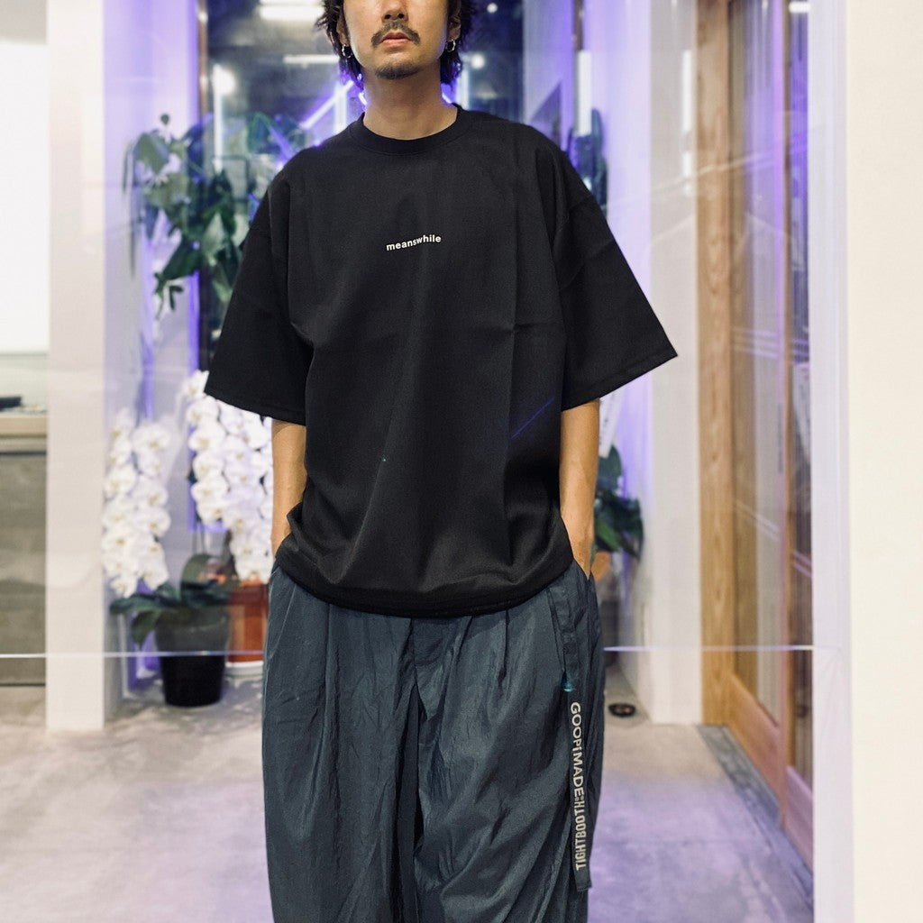meanswhile | 「MW-T1」 1932 「THE DRM」 Nova Tech Tee #Shadow [GOOPI-25AW-SEP-02]
