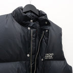 NANGA | DOWN VEST #BLACK [26FW-WMO-NA04]