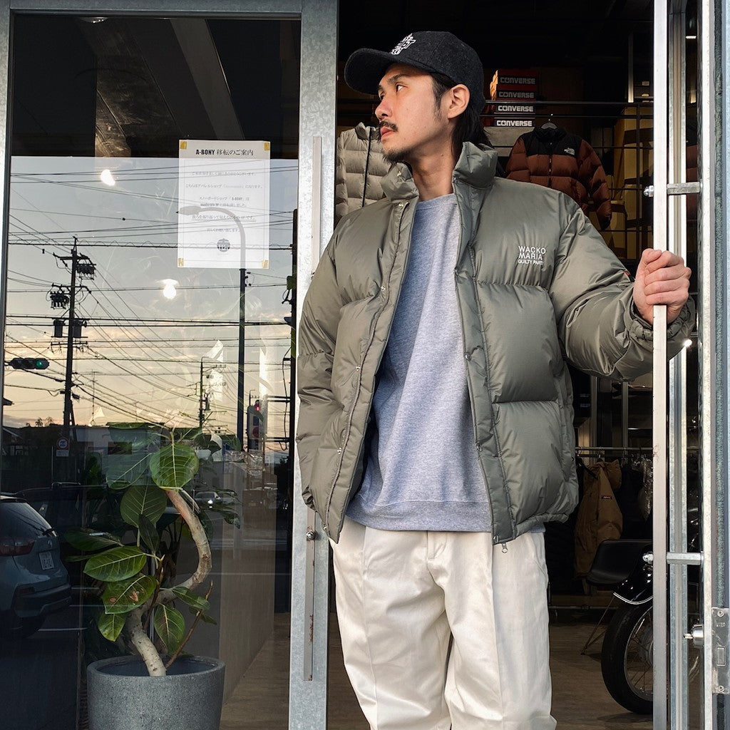 NANGA | DOWN JACKET #GRAYGREEN [23FW-WMO-NA04]