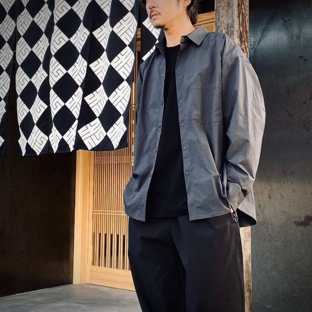 HIKER EASY SHIRTS #DARK GREY [HOD25AWHEST]