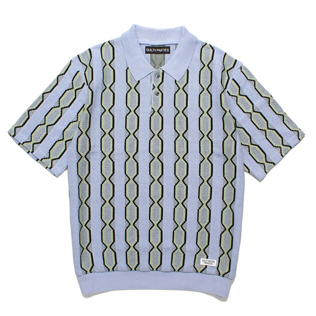 KNIT POLO SHIRT -TYPE 3- #BLUE [24SS-WMK-KN21]