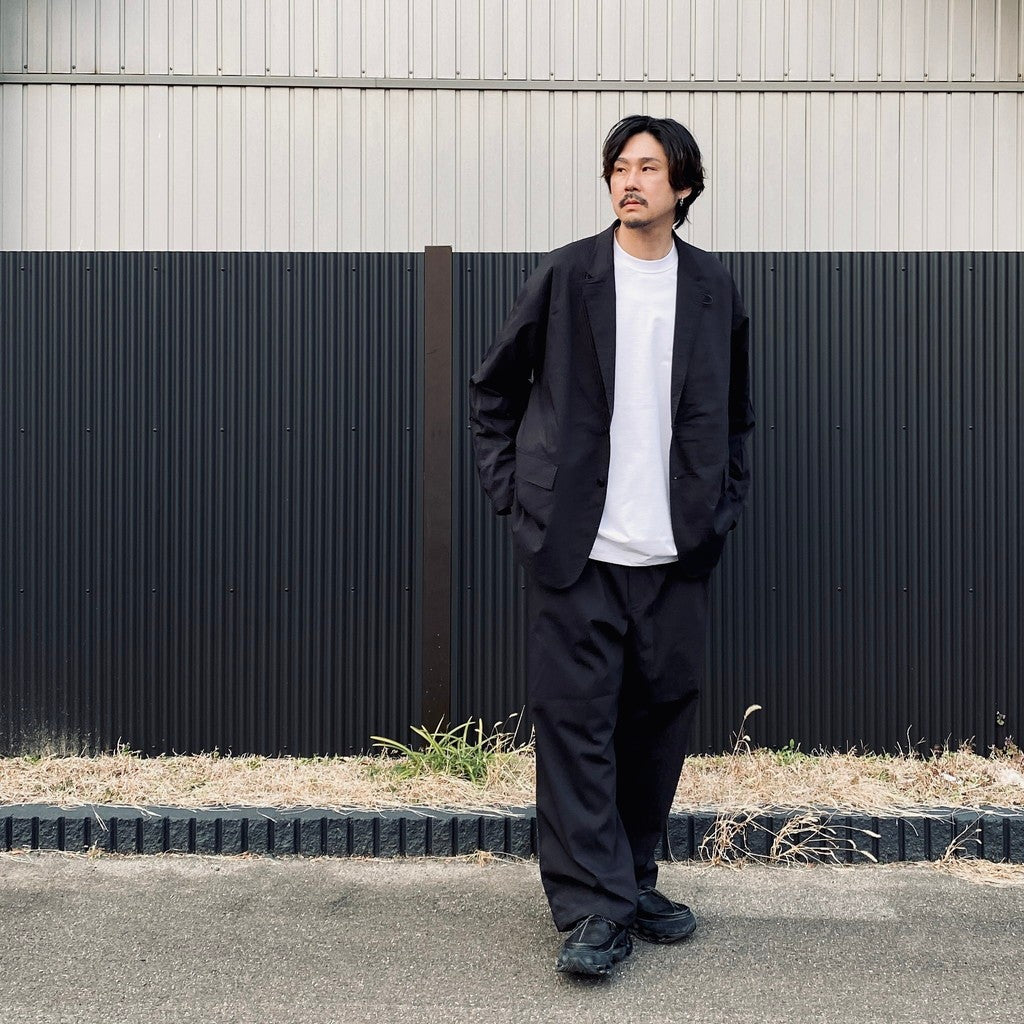 TECH LOOSE 2B JACKET #BLACK [BJ-50026] - cocorozashi 三重県四日市