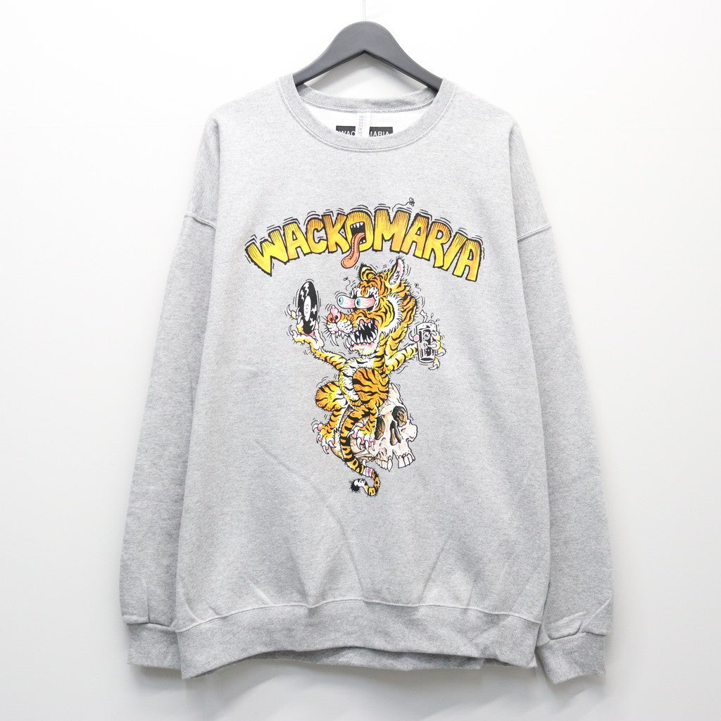 TIM LEHI | CREW NECK SWEAT SHIRT #GRAY [26SS-WMC-SS09