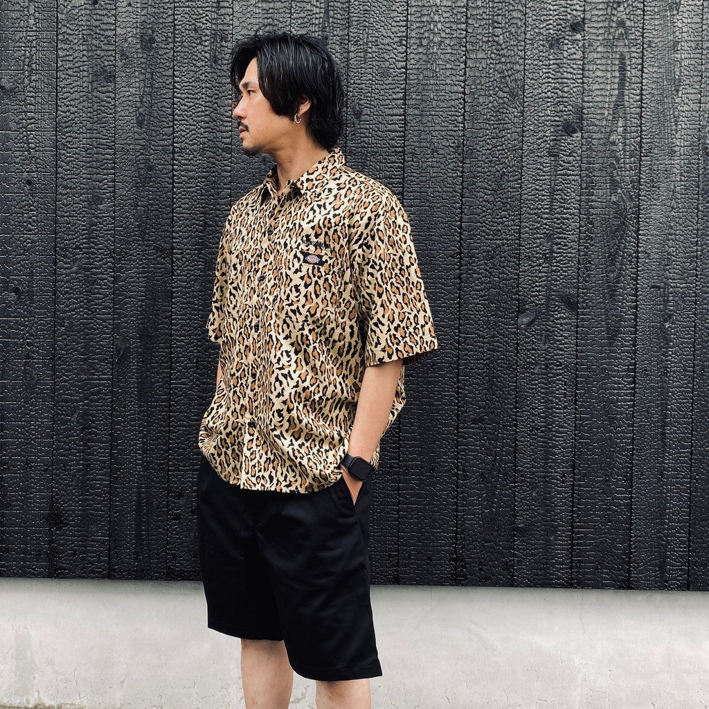 DICKIES | WORK SHIRT ( TYPE-2 ) #LEOPARD [26SS-WMS-DC02]