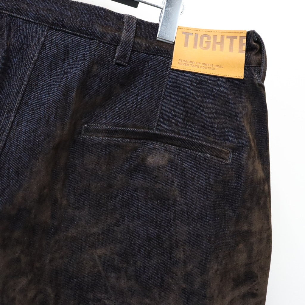 FLOCKY DENIM BALLOON PANTS #Navy [FW26-B10]