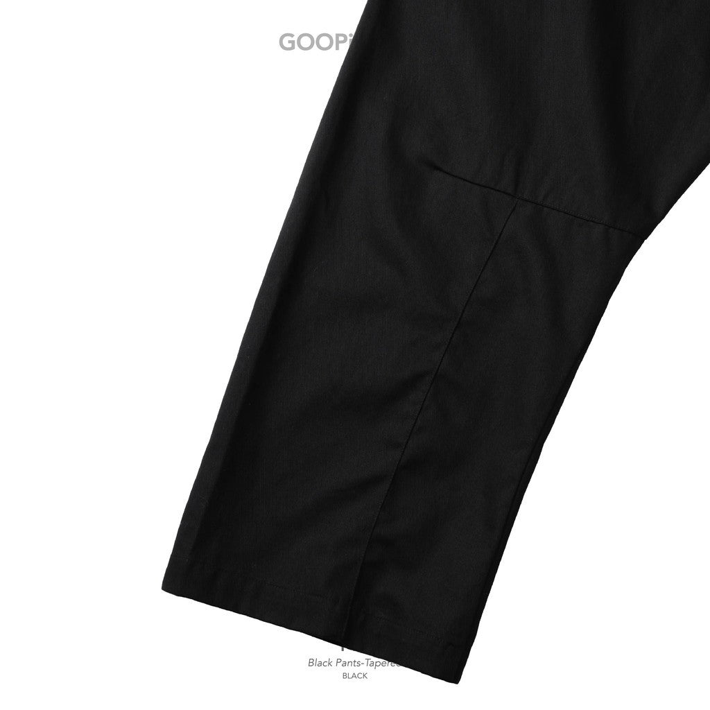 P1-T Black Pants-Tapered #Black [GOOPI-26SS-JUL-03]