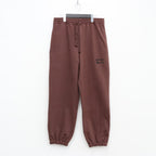 if_HEAVY WEIGHT SWEAT PANTS #BURGUNDY [23SS-WMC-SP01]