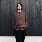 HAWAIIAN SHIRT L/S ( TYPE-1 ) #CHARCOAL [26FW-WMS-HI01]