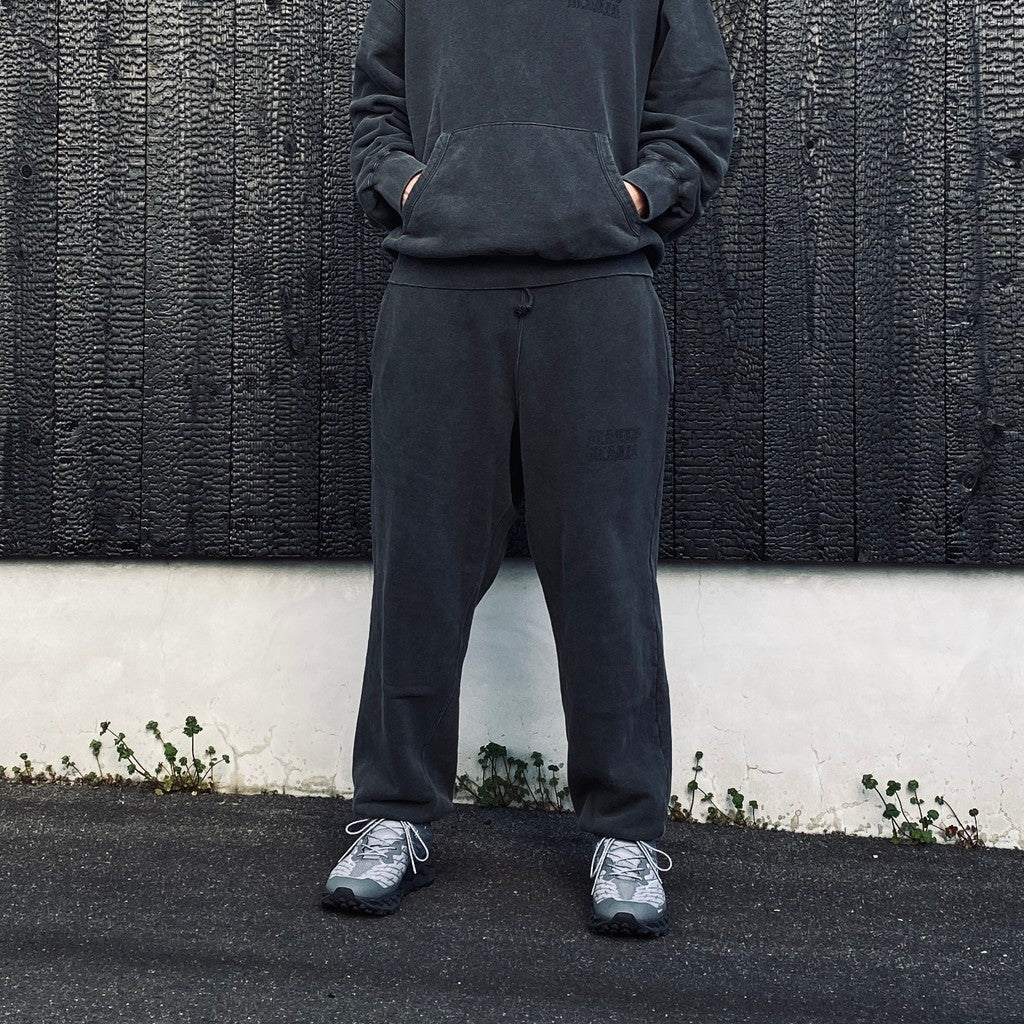 WASHED MIDDLE WEIGHT SWEAT PANTS #GRAY [26SS-WMC-SP02]