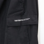 SEERSUCKER CARGO BALLOON PANTS #Black [SU25-B06]