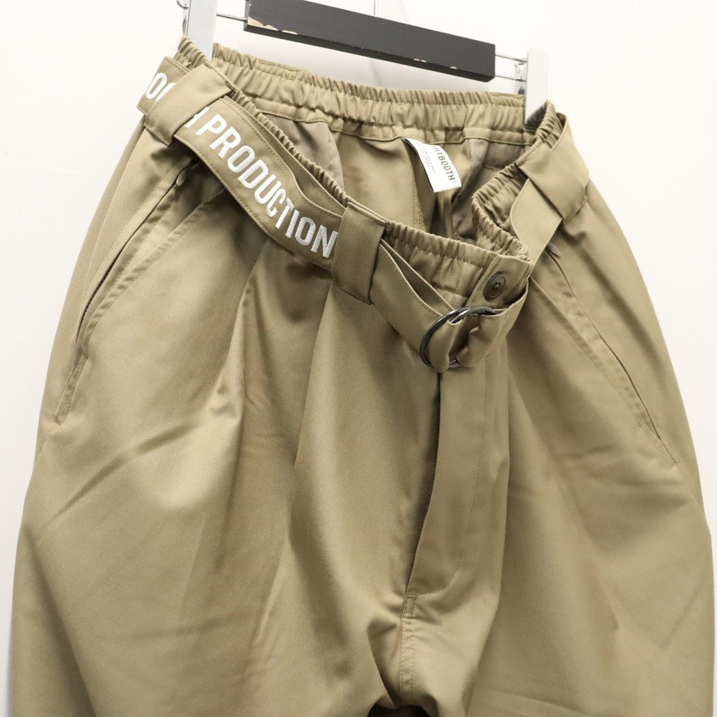 BAGGY SLACKS #Khaki [FW26-B11]