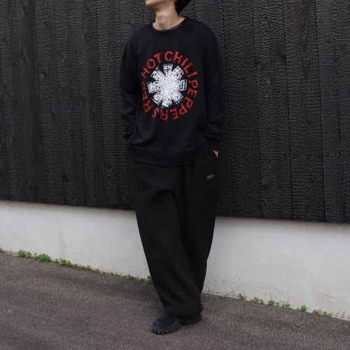 WORN-OUT 「RHCP ASTERISK」 SWEAT #BLACK [tl24f034]