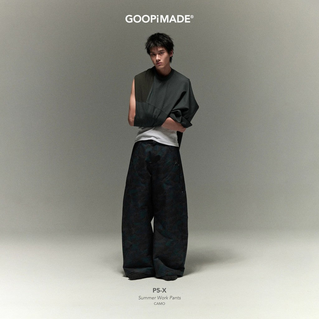 P5-X Summer Work Pants #Camo [GOOPI-26SS-AUG-01]