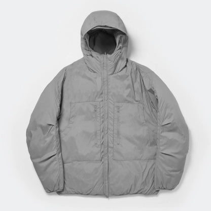 TECH REVERSIBLE CLIMBERS PUFF JACKET #LT-GRAY [BW-22024W]