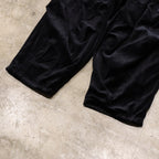 VELOUR BALLOON PANTS #BLACK [FW24-B07]