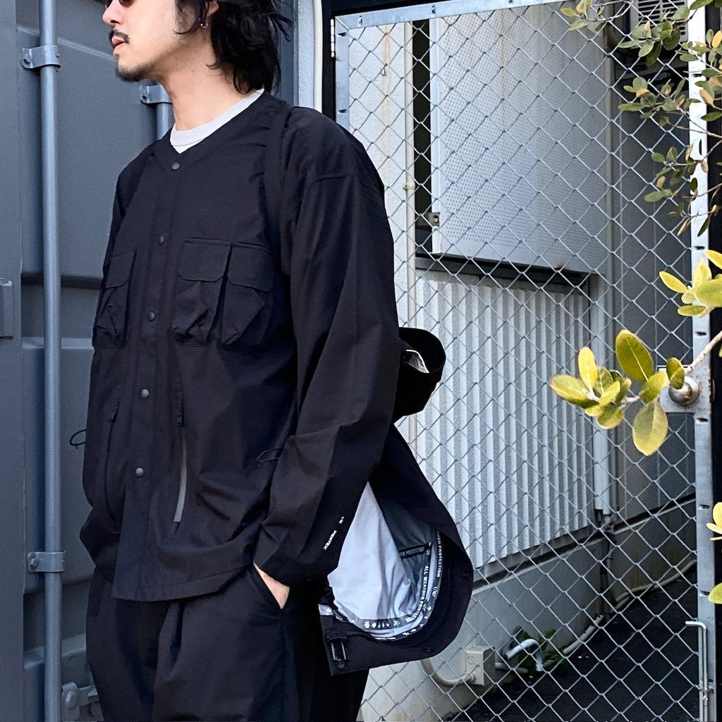 PERTEX WATERPROOF TECHNICAL CARDIGAN #BLACK [FPA02241U0003]